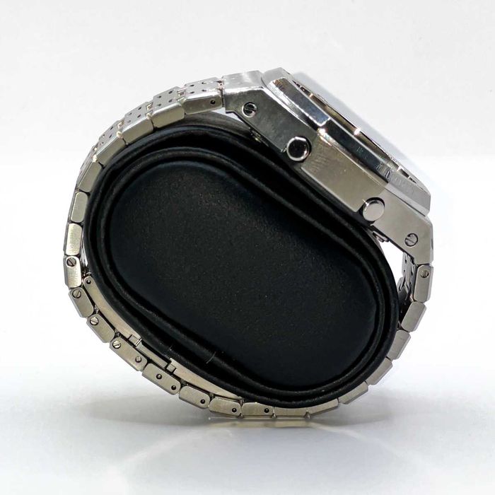 Spersonalizowany Casioak Stalowy Casio G-SHOCK Czarna Tarcza