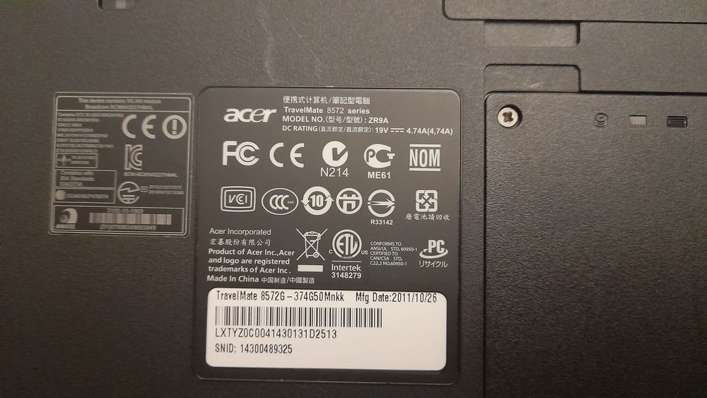 Acer laptop uzywany