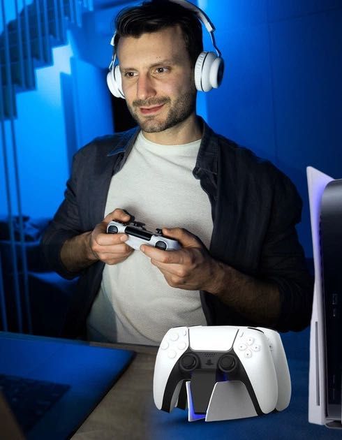 Зарядна док-станція для геймпадів Sony PlayStation5 PS5