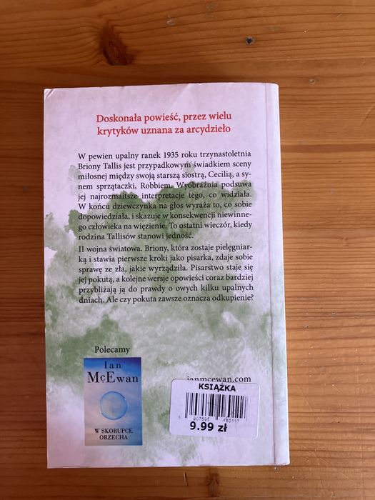 Pokuta. Ian McEwan