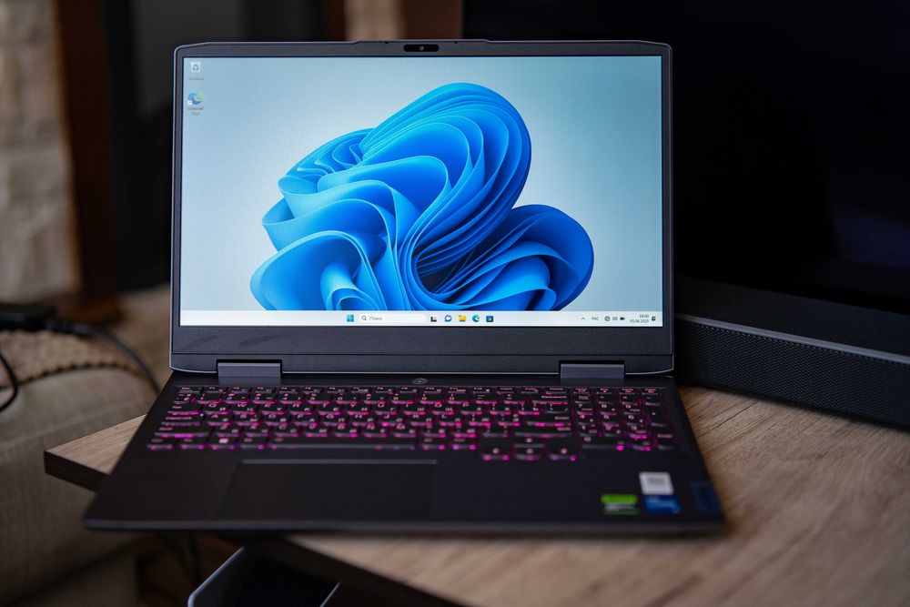 Lenovo LOQ 15 RTX4050 16gb DDR5 Core i5-12450h. Отличный игровой ноут