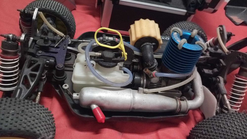 Rádio comando Spektrum carro Gs