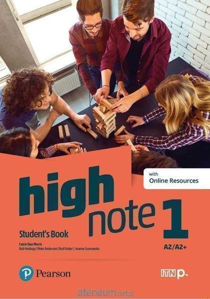 (NOWE) High Note 1 Podręcznik + Ćwiczenia + Benchmark Pearson