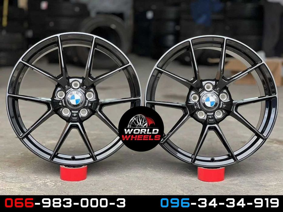 Диски R19 5x120 BMW F30 F32 F10 F11 F01 F06 F25 E46 E90 E92 763 стиль