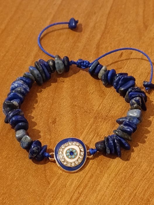 Bransoletka Lapis Lazuli,Oko Proroka