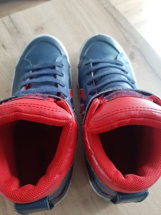 Converse granatowe skórkowe 36