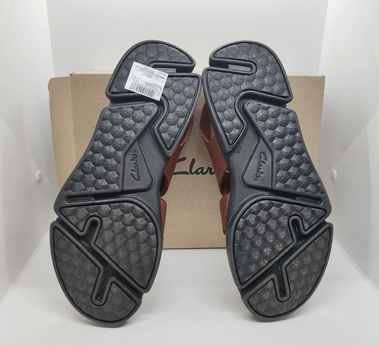 Кожаные 26,5 сандалии Clarks оригинал