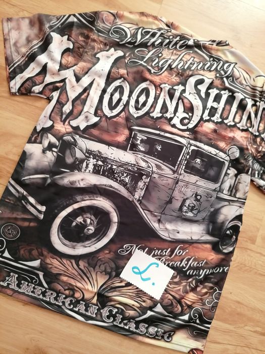 T-shirt podkoszulek męski Vintage R L