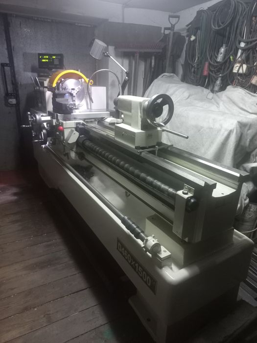 Tokarka uniwersalna D460 ×1500 ODCZYTY