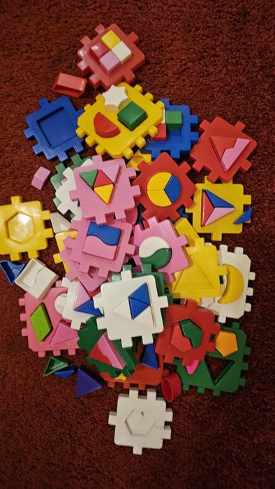 Пазли пластикові для дітей від 6 місяців- 2.5 років