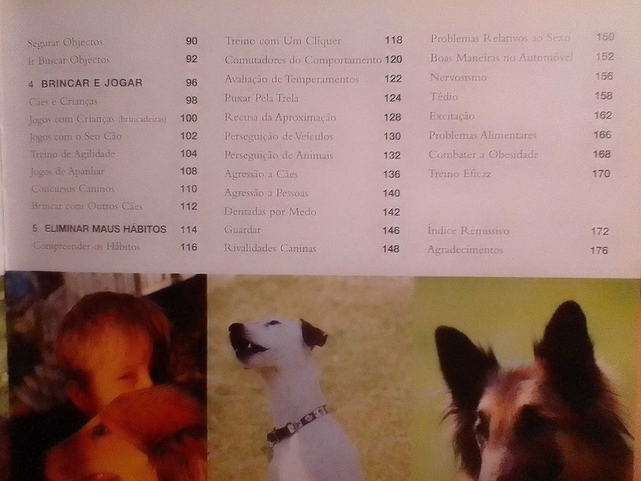 Livro "O Seu Cão: Novo Manual de Treino" de Dr. Brice Fogle.