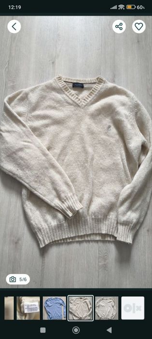 Фирменные шерстяные свитера