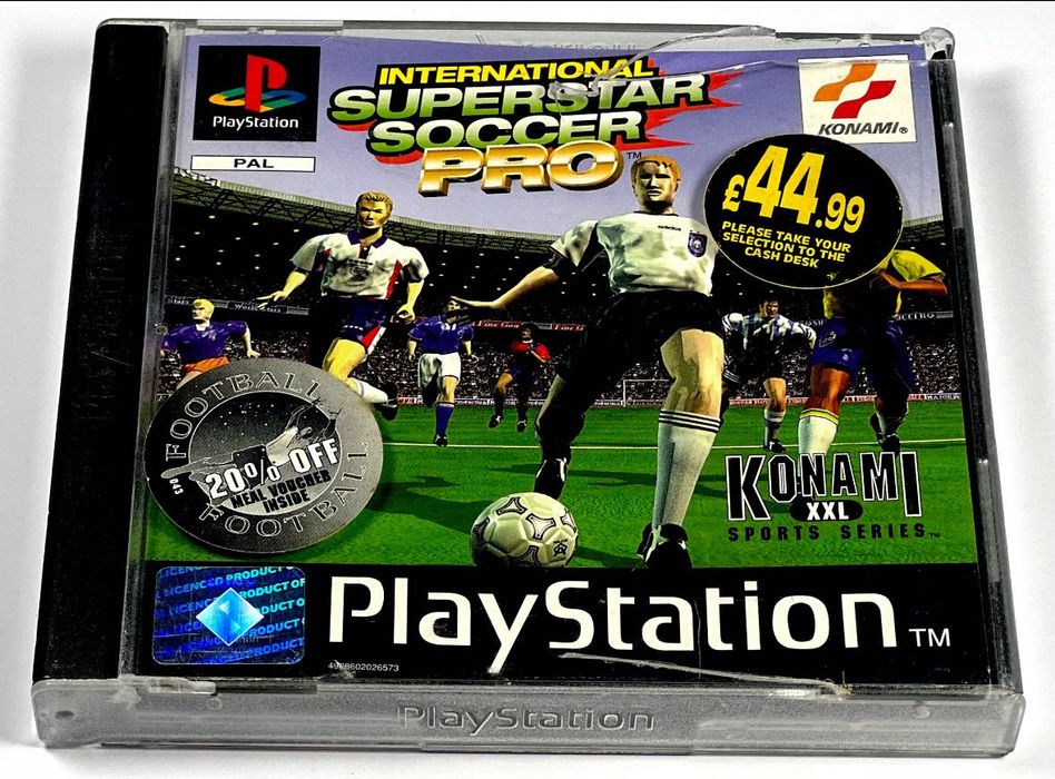 INTERNATIONAL SUPERSTAR SOCCER SONY PS1 VIDEOGIOCO USATO