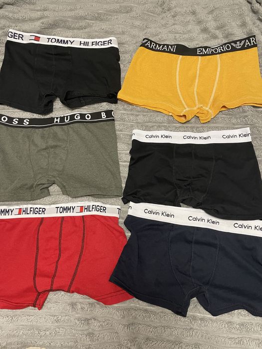 Bokserki męskie Tommy Hilfiger CK Armani Hugo Boss M