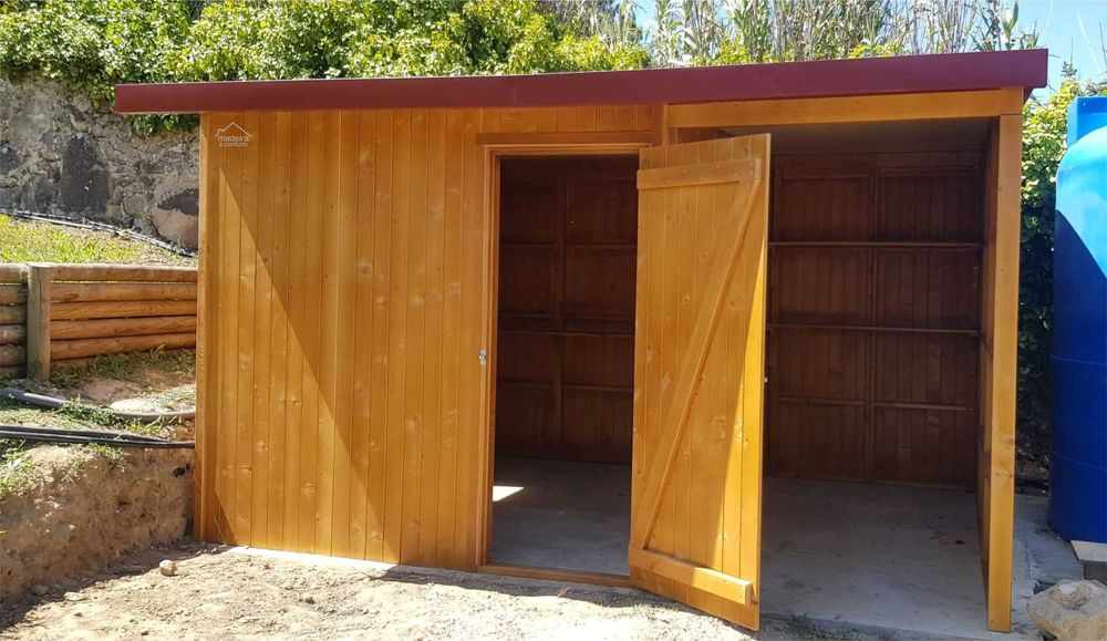 abrigo de jardim - Madeira&Conforto - cmb.18