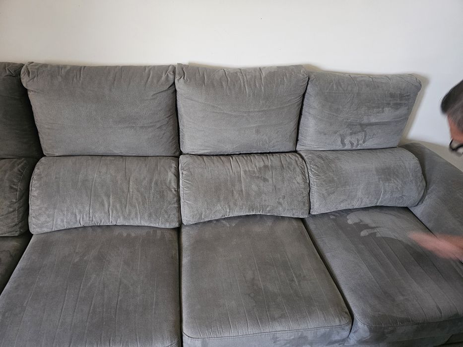 Sofá chaise longue conforama