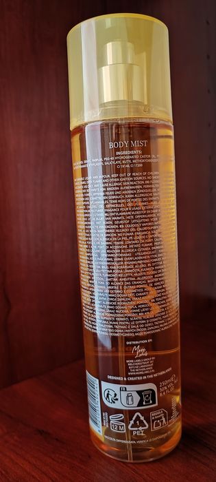 Mgiełka do ciała SENTIO De la Mare Raggio di Sole nr 82, kokos i czekolada, 250 ml