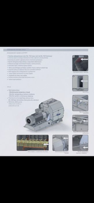 Młyn bijakowy Tietjen GDL 12 160kW