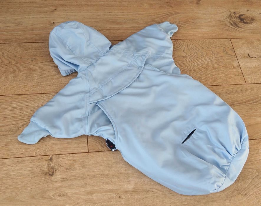 j.NOWY śpiworek do wózka DIMO , r 62, odpinany, kombinezon