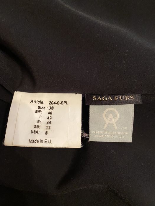 Жилет из чернобурки