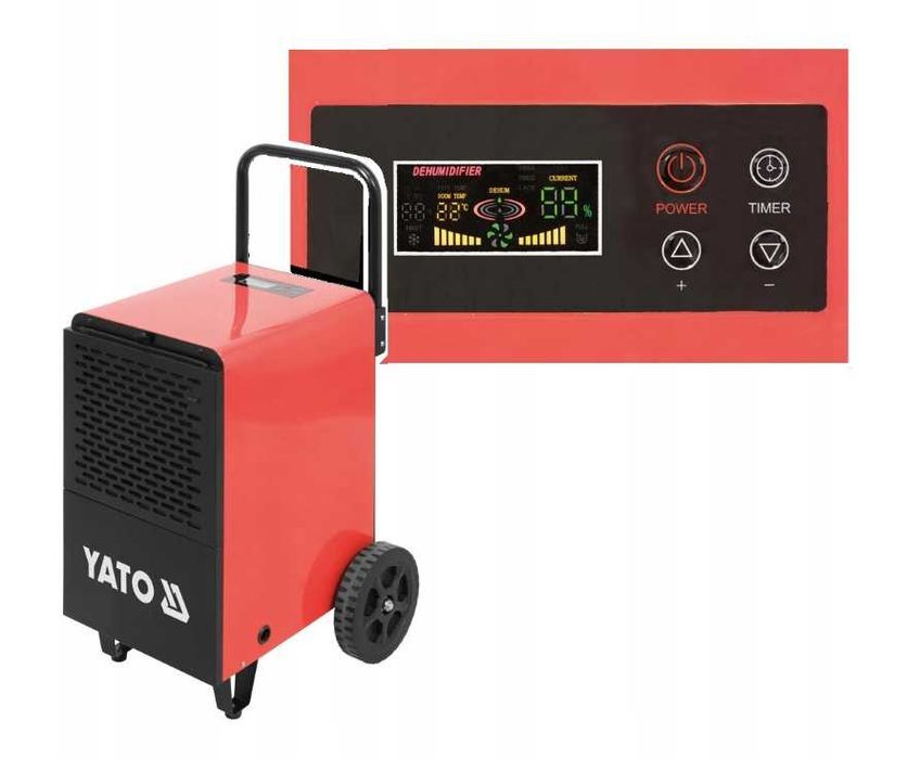 DUŻY OSUSZACZ Powietrza do Magazynu Piwnicy Hali 50L/24H YATO Nowy