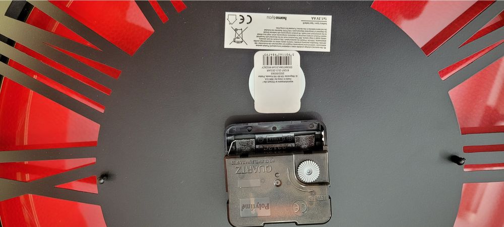 Zegar złoty cyfry rzymskie home&you