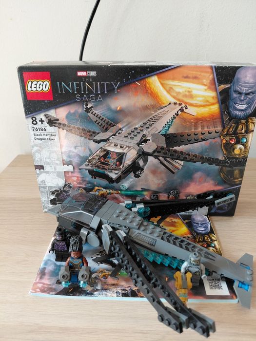 Lego 76186 Helikopter Czarnej Pantery