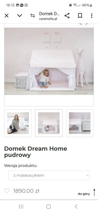 Domek Caramella różowy