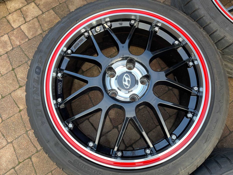 4007. Koła letnie Ceed Hyudai i30 Mazda 5x114.3 225/40/18 7mm Dunlop