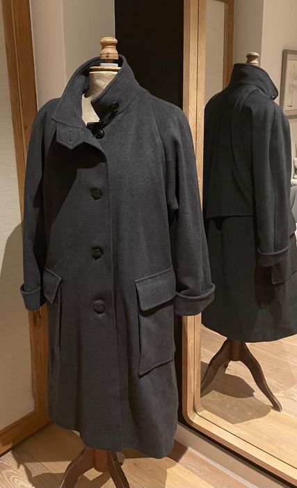 Płaszcz wełniany z kaszmirem