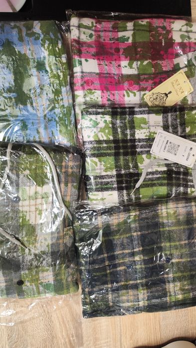 до 50р. Оверсайз Байкова Сорочка у клітинку, жіноча з капюшоном