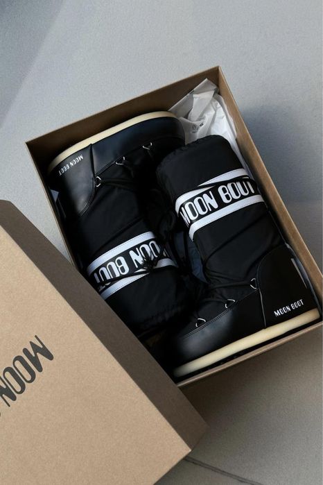 Moon Boot Icon low glance black