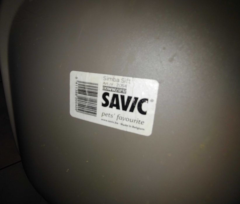 Savic Simba duża kuweta dla kota  z sitem
