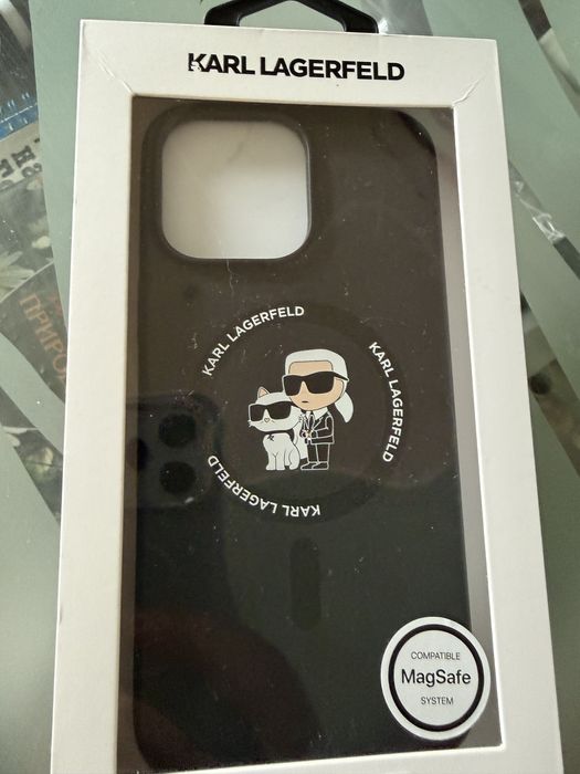 Чехол Karl Lagerfeld для iPhone 16 Pro Max оригинал