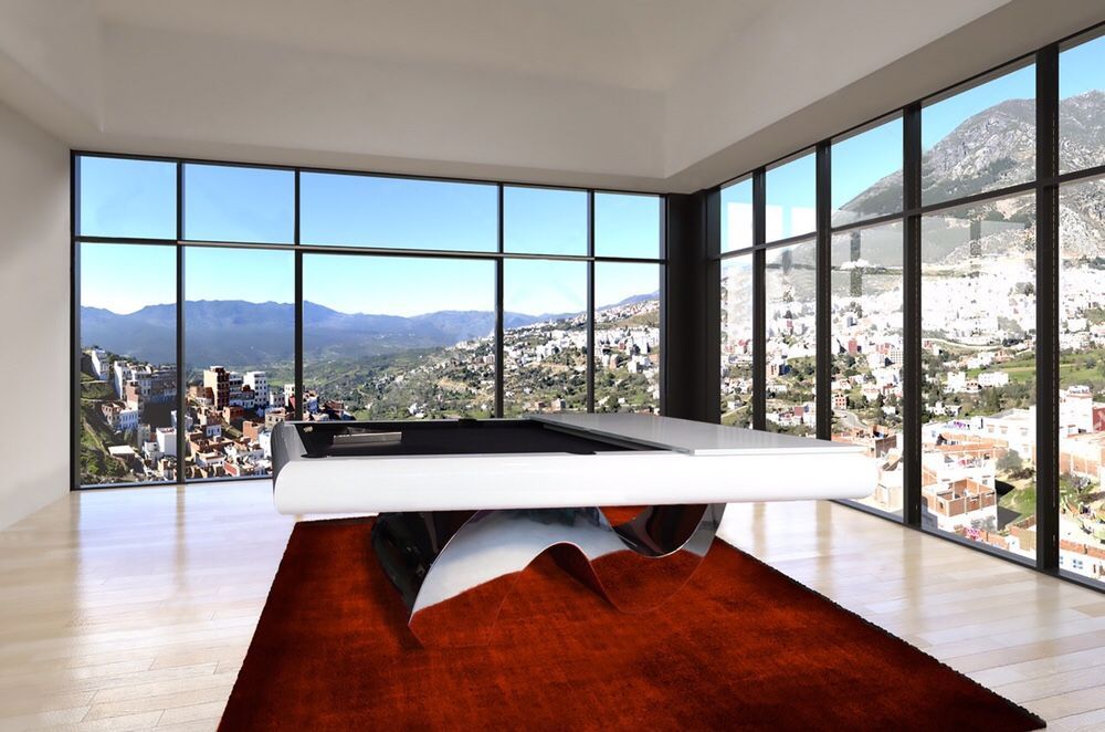 Bilhar Picasso Luxury - BilharesEuropa Fabricante PÉ EM INOX