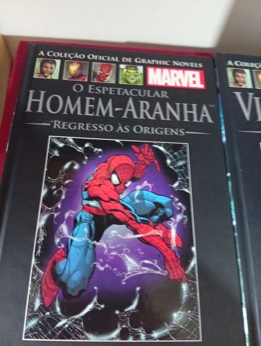 Conjunto de graphic novels Marvel