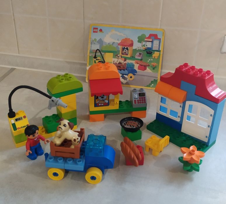 Lego Duplo оригінал (лего дупло) заправка, кафе