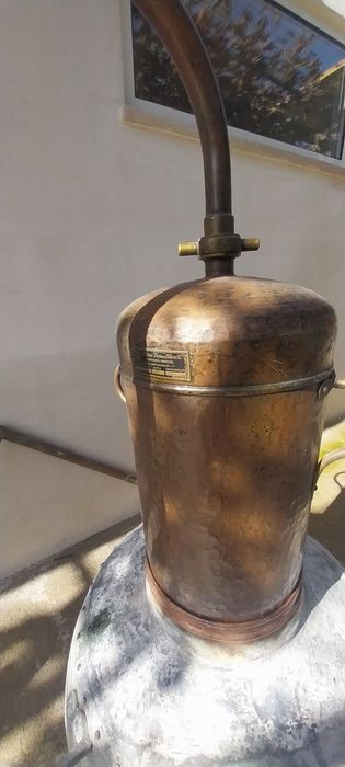 Alambique antigo cobre 150 L