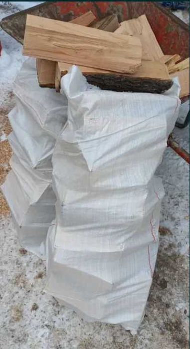 Продаж/Дрова для печі/каміна в мішках — дуб, вільха з доставкою