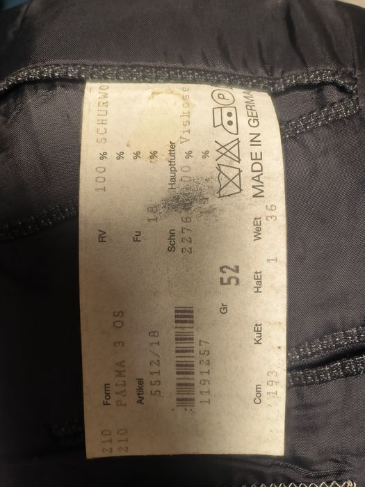 Піджак 100 - відсоткова вовна