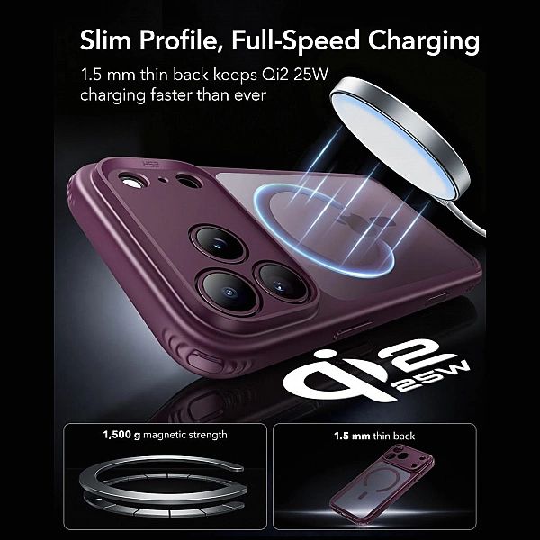 Esr Classic Hybrid Magsafe Iphone 17 Pro Max / 18 Pro Max Frosted Deep