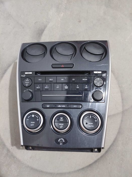 RADIO MAZDA 6  05-08 lift panel klimatyzacji