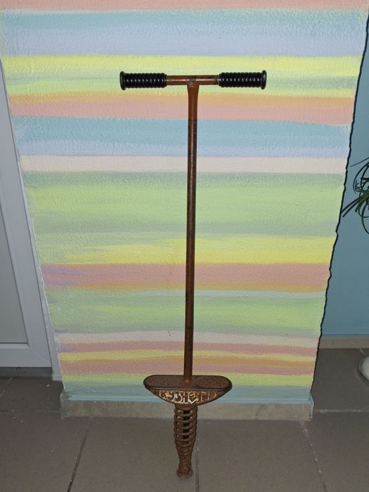 Дитячий триножер, іграшка коник стрибунець «Кузнечик» ссср