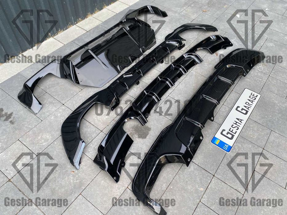 Диффузор заднего бампера спойлер BMW БМВ f30G20f32f33f36f10f11g30f90