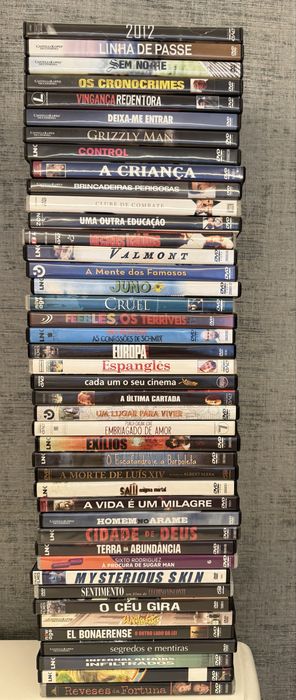 Varios filmes em DVD