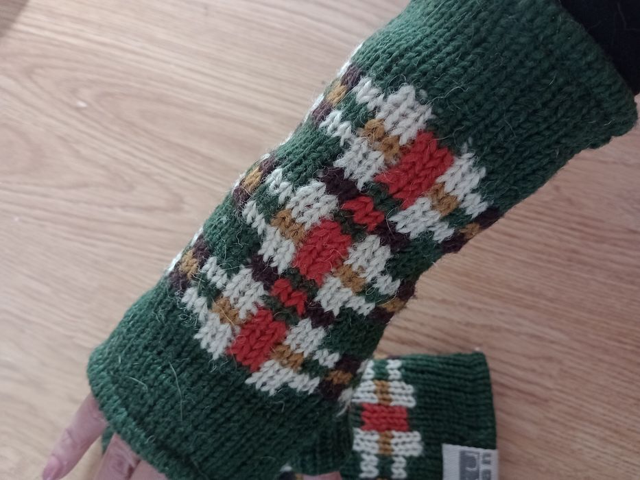 KuSan accessories  ocieplacze do rąk wełna rękawiczki
