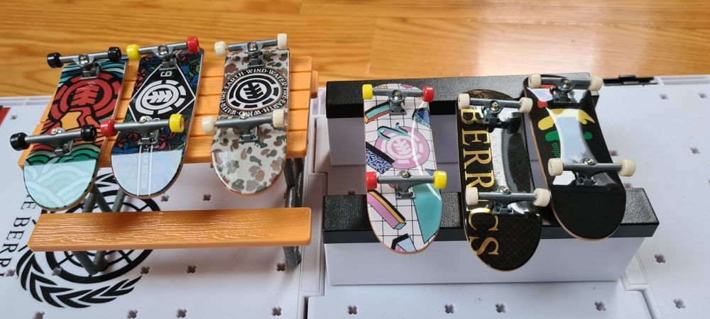 Tech deck zestaw skatepark plus deskorolki