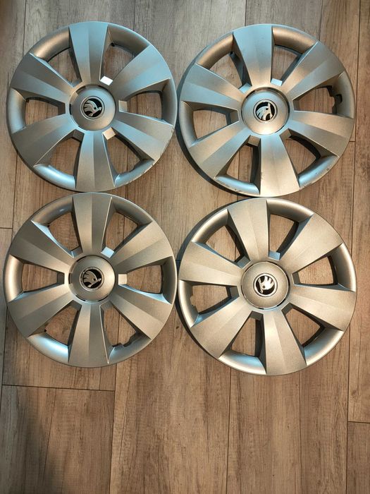 Kołpaki Skoda r15 oryginał 2