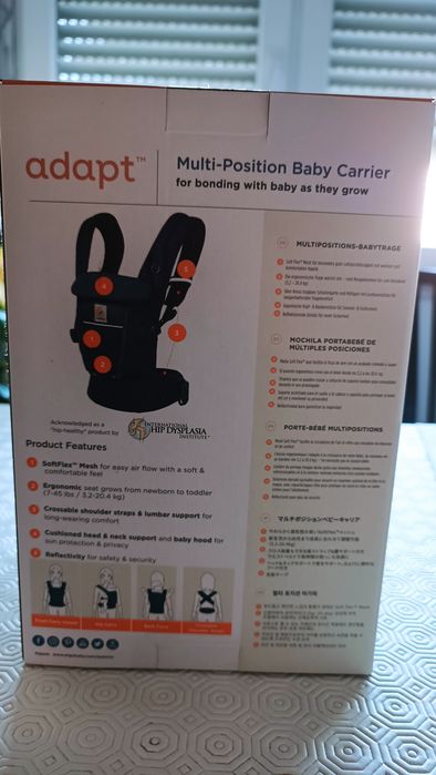 Porta bebés ergobaby adapt azul