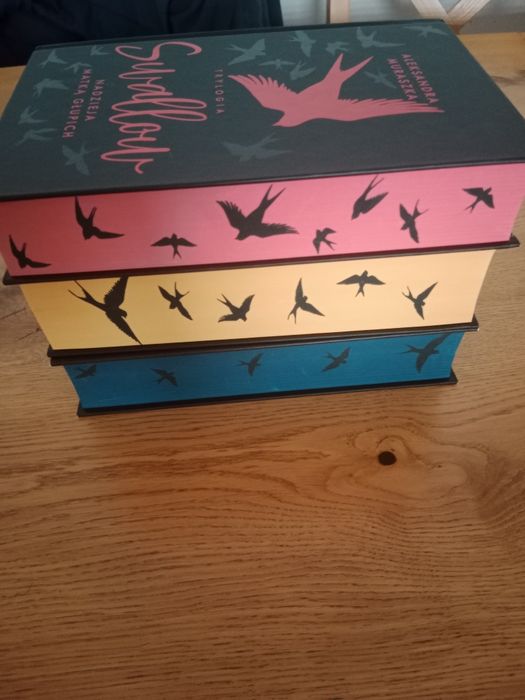 Trylogia Swallow Aleksandra Muraszka z autografem wyd. specjalne